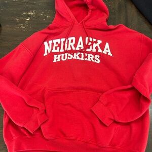 Nebraska Huskers Red Hoodie Sweatshirt - Unbranded